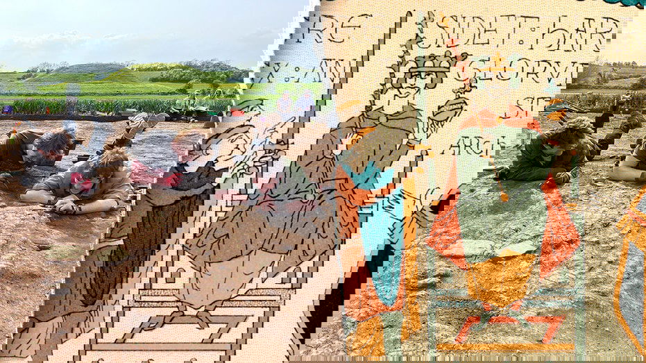 Archaeologists find 'elite site' on land once owned by legendary king slain at famous battle