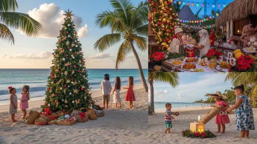 Christmas in CancÃºn: Sun, Sand, and Holiday Magic