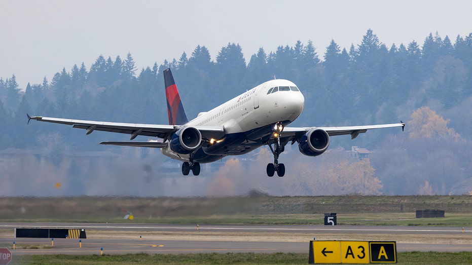 Delta pilot tells control tower 'we lost left engine' as flight ignites runway fire