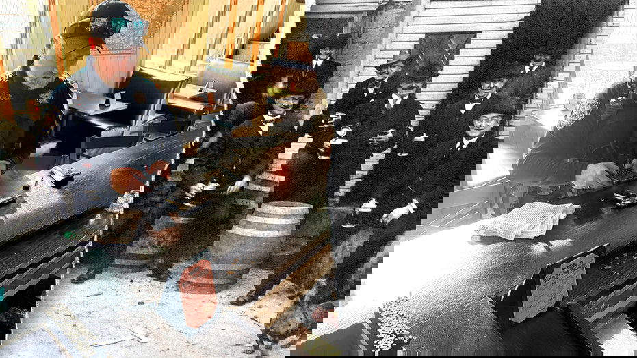 Distillery owner shocked by loaded Al Capone-era gun hidden in wall: 'Relieved we found it'