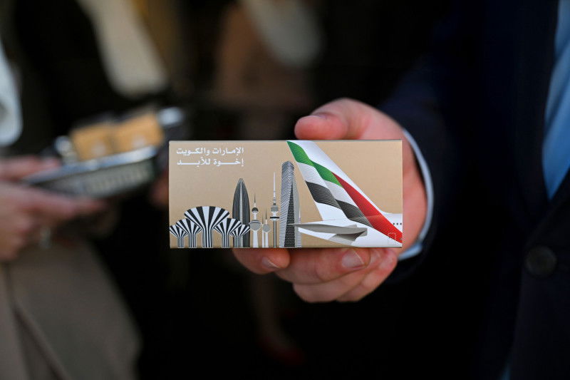 Emirates Celebrates UAE-Kuwait Week with Special Desserts and In-Flight Entertainment Across 30 Weekly Flights