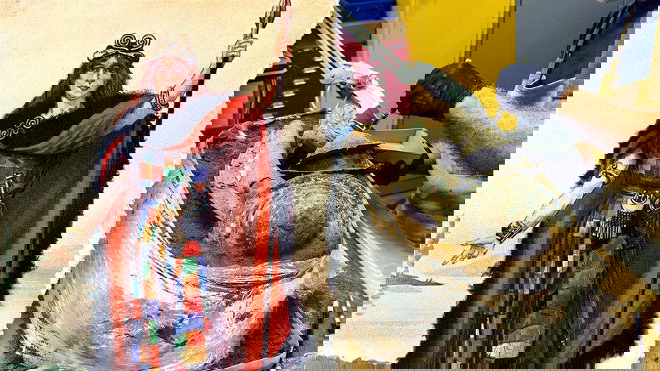 Haunting ancient battle trumpet unearthed in landscape tied to legendary queen