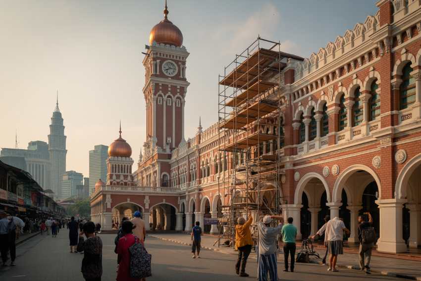 Sultan Abdul Samad Building Restoration Sparks Cultural Tourism Boom in Kuala Lumpur