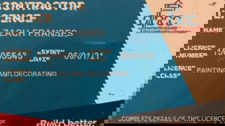 Blue Collar Painting