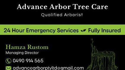 ADVANCE ARBOR TREE CARE PTY LTD