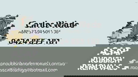 Asap Rubbish Removal - Carlos Wade
