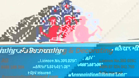ASRA PAINTING AND DECORATING PTY LTD - Ali Reza Alfsiawashi